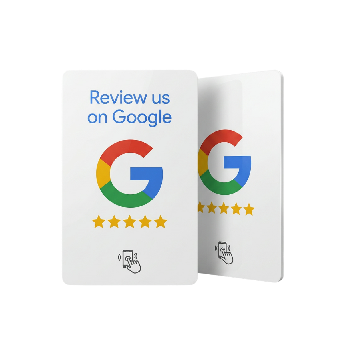 Google Tap-to-Review Card — pre-programmed and ready to use